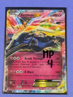 Xerneas EX - 97/146 - Ultra Rare Holo XY - Pokemon Card - MP - Image 3