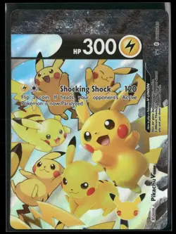 Pikachu V-Union Promo SWSH: Sword & Shield Promo Cards SWSH140 NM - Image 1