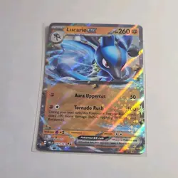 Pokemon Lucario ex 051/131 Sv: Prismatic Evolutions Holo EX Card - Image 1