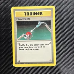 Trainer Maintenance 83/102 Pokemon TCG Pokemon Card (MYREF#5) - Image 1