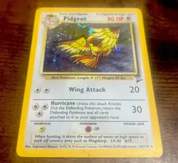 Pidgeot - 14/130 Base Set 2 Holo Rare - NM - Pokemon TCG WOTC Vintage Card 1999 - Image 2