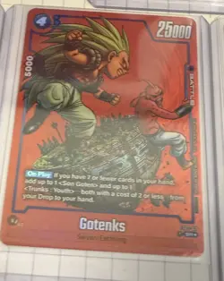 Dragon Ball Fusion World Gotenks FS02-03 Parallel Limited Pack 02 manga card - Image 1