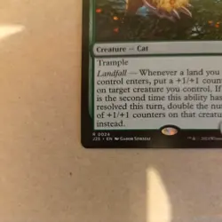 Magic the Gathering Scythecat Cub Rare Card Foundations Jumpstart Edition - Image 3