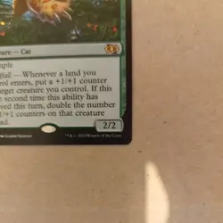 Magic the Gathering Scythecat Cub Rare Card Foundations Jumpstart Edition - Image 4