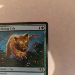 Magic the Gathering Scythecat Cub Rare Card Foundations Jumpstart Edition - Image 5