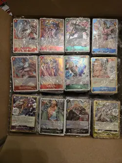 One Piece TCG Organized Bulk Lot 3900 Cards - Image 1