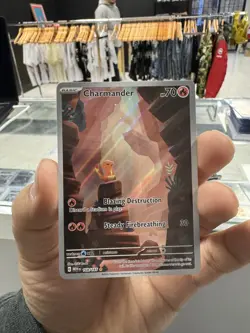 Charmander 168/165 Sv: Scarlet & Violet 151 Holo Pokemon TCG CARD - Image 5