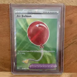 Pokemon TCG Air Ballon Full Art Mega Evolutions Card #166/132 NM/M Condition - Image 1