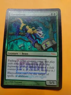 Blastoderm. Beast rare Magic the Gathering Card. foil DCI PROMO as pics - Image 2
