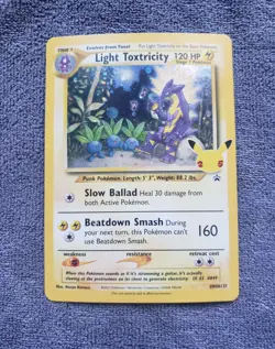 Light Toxtricity SWSH137 SWSH: Sword & Shield Promo Cards Holo - Image 1