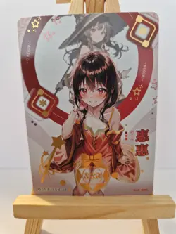Megumin| KonoSuba | Flower Girl 2 HYSN II SSR-040 | Goddess Story Waifu Card - Image 1