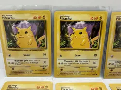Pikachu 1999 Base Set 58/102 Pokemon Card PACK FRESH (6) - Image 2