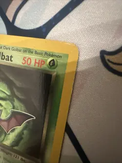 Pokemon Dark Golbat Holo Rare TCG Card 7/82 Unlimited LP Vintage - Image 2