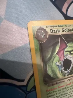 Pokemon Dark Golbat Holo Rare TCG Card 7/82 Unlimited LP Vintage - Image 3