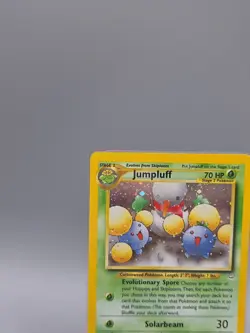Pokemon TCG Jumpluff Neo Revelation Holo Card 9/64 Unlimited Rare - Image 2
