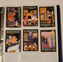 HUGE LOT x227 vintage 90's Bandai Dragon Ball Z cards unsorted some V. rare Kira - Image 5
