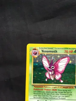 Pokemon Cards: Jungle Rare Holo: Venomoth 13/64 - Image 3