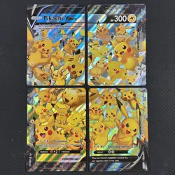 Pikachu V Union Full Set SWSH139 SWSH140 SWSH141 SWSH142 Promo Pokemon Cards TCG - Image 1