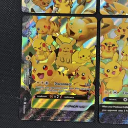 Pikachu V Union Full Set SWSH139 SWSH140 SWSH141 SWSH142 Promo Pokemon Cards TCG - Image 2