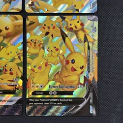 Pikachu V Union Full Set SWSH139 SWSH140 SWSH141 SWSH142 Promo Pokemon Cards TCG - Image 5