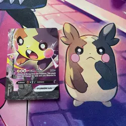 Pokemon TCG | Marnie Morpeko V-Union Special X4 Promo Card SWSH287 - SWSH290 - Image 4