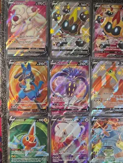 Pokemon V Full Art Holo Card Lot! 16 Cards! - Image 2