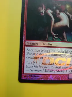 MTG Card. Mogg Fanatic DCI promo FOIL as pictures - Image 2