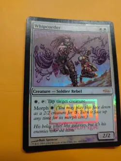 Whipcorder. rare Soldier rebel Magic the Gathering Card. foil DCI PROMO as pics - Image 3