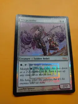 Whipcorder. rare Soldier rebel Magic the Gathering Card. foil DCI PROMO as pics - Image 4