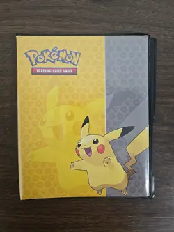 Pokemon Card Binder Collection Lot 34 Random Cards And Pokemon Binder - Image 1