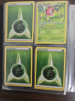 Pokemon Card Binder Collection Lot 34 Random Cards And Pokemon Binder - Image 5