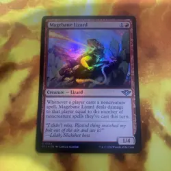 Magebane Lizard Foil - Outlaws of Thunder Junction - Magic The Gathering MTG - Image 1