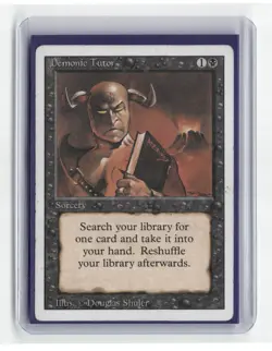 Demonic Tutor - Revised Edition (3ED) - Image 1