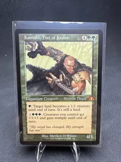 Kamahl, Fist of Krosa (Retro Frame) Dominaria Remastered Regular - Image 1
