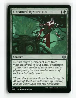 Unnatural Restoration Phyrexia: All Will Be One Regular - Image 1