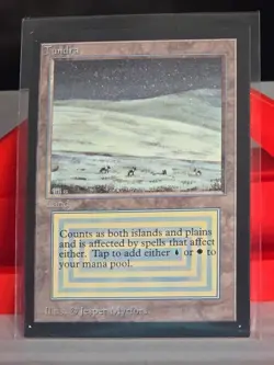 1993 MTG Magic The Gathering Collectors' Edition Tundra NM+ - Image 1