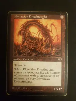 Phyrexian Dreadnought, Stiflenought Deck, Premodern Magic Mtg Karten Sammlung - Image 1