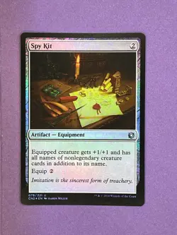 Spy Kit - FOIL Uncommon - Conspiracy Take the Crown 079/221 MTG - Image 1