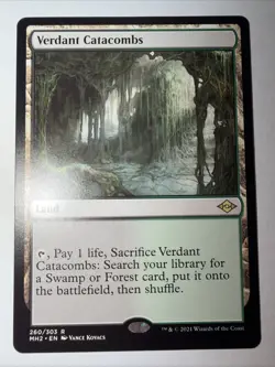 [1x] Verdant Catacombs Near Mint, English Modern Horizons 2 MTG Magic - Image 1