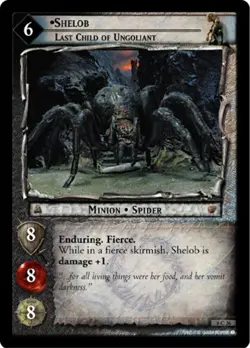 LOTR: Shelob, Last Child of Ungoliant [Ungraded] Siege of Gondor Lord of the Rin - Image 1