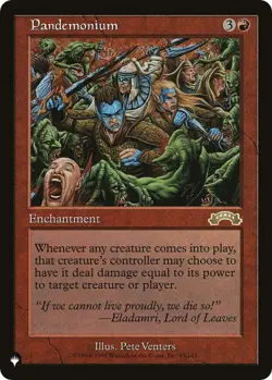 MTG Exodus - Pandemonium [The List] - Image 1
