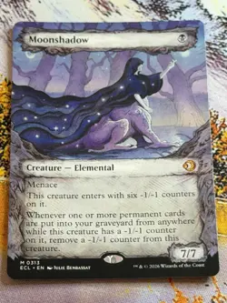 Moonshadow (Showcase) M Lorwyn Eclipsed 313 NM Magic The Gathering - Image 1