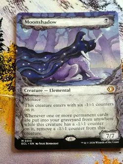 Moonshadow (Showcase) M Lorwyn Eclipsed 313 NM Magic The Gathering - Image 3
