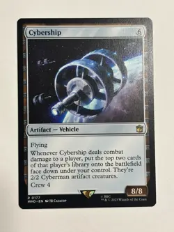 Cybership Universes Beyond: Doctor Who Magic the Gathering MTG - Image 1