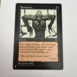 Reanimate Magic the Gathering Tempest Excellent MtG - Image 1
