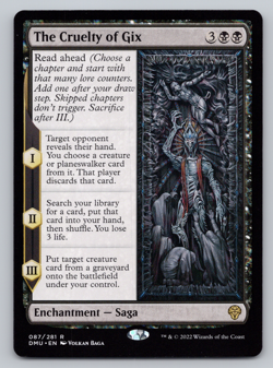 The Cruelty of Gix - Dominaria United - MTG - Image 1