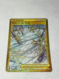 Path to the Peak 213/189 Secret Rare Astral Radiance Pokemon Near Mint - Image 1