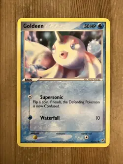 Pokemon TCG Goldeen EX Deoxys 61/107 Regular Common VLP - Image 1