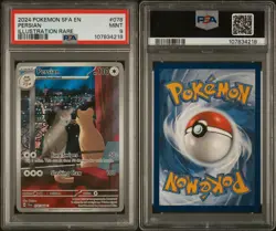 Persian 078/064 Illustration Rare Sfa En-shrouded Fable Pokemon PSA 9 *051 - Image 3