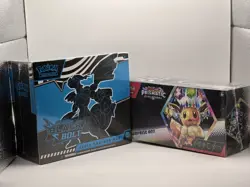 Pokemon Scarlet & Violet Black Bolt ETB & Prismatic Evolutions Surprise Box Lot - Image 1